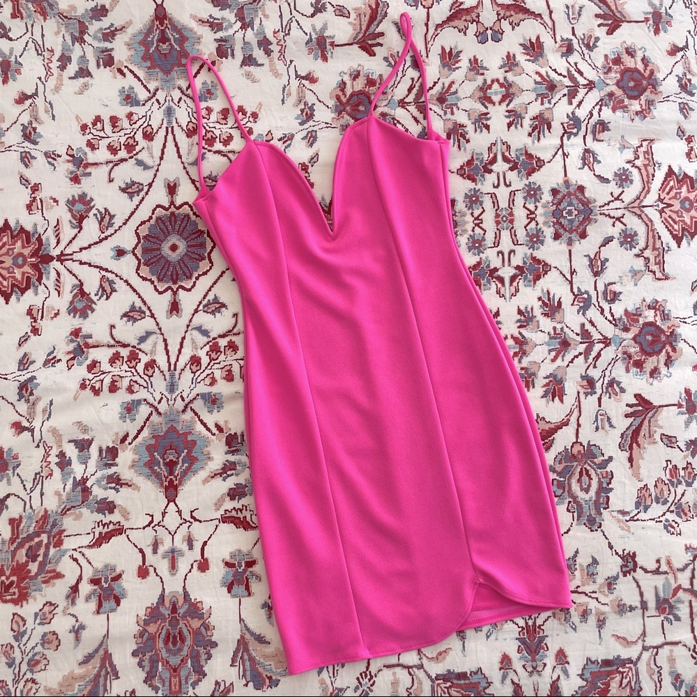 Pink Mini Dress